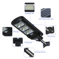 Lampadaire solaire AIO 100W 200W avec caméra CCTV Lampadaire LED